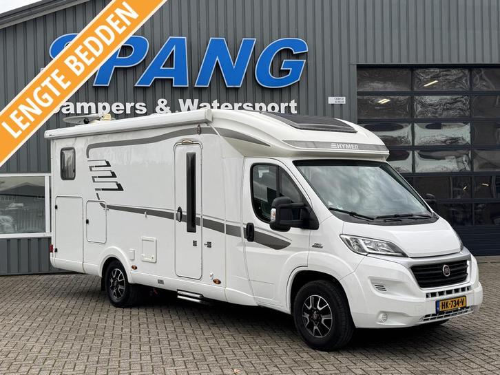 Hymer Tramp 588 CL | Enkele bedden | E&P levelsystee, Caravans en Kamperen, Campers, Bedrijf, tot en met 4, Half-integraal, Hymer