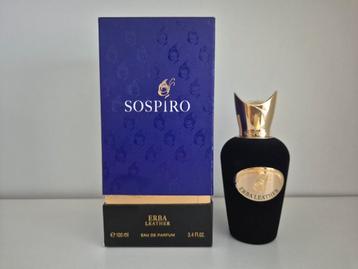 💧Sospiro Erba Leather sample/decant/tester beschikbaar voor biedingen