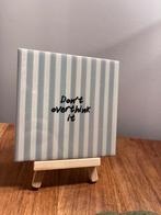 Tegeltje tekst, Ophalen of Verzenden, Nieuw