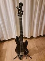 Fender Squier jazz bass 5-snarige bas met brede hals, Ophalen of Verzenden, Gebruikt, Elektrisch, 5-snarig