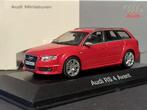 Audi RS 4 Avant 4.2 V8 Misano red 1:43 Minichamps Pol, Hobby en Vrije tijd, Modelauto's | 1:43, MiniChamps, Zo goed als nieuw