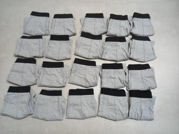 Nieuw! 20 grijze onderbroeken boxers - Mooie kwaliteit beschikbaar voor biedingen