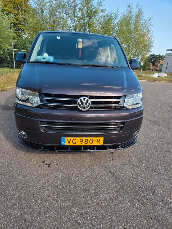 TE KOOP VOLKSWAGEN TRANSPORTER T5 2.0 TDI 140PK 2014 Bruin, Auto's, Bestelauto's, Particulier, Volkswagen, Diesel, Origineel Nederlands