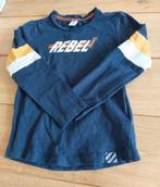 B.Nosy Shirt Shirtje lange mouwen Longsleeve Donkerblauw 116, B.Nosy, Jongen of Meisje, Ophalen of Verzenden, Zo goed als nieuw
