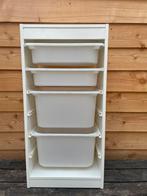 Ikea Trofast 46x30x94 cm, wit, 3 stuks, 50 tot 100 cm, Minder dan 100 cm, 25 tot 50 cm, Gebruikt