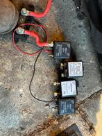 Accuscheidingsrelais voor opladen twee accu’s, Ophalen of Verzenden, Gebruikt