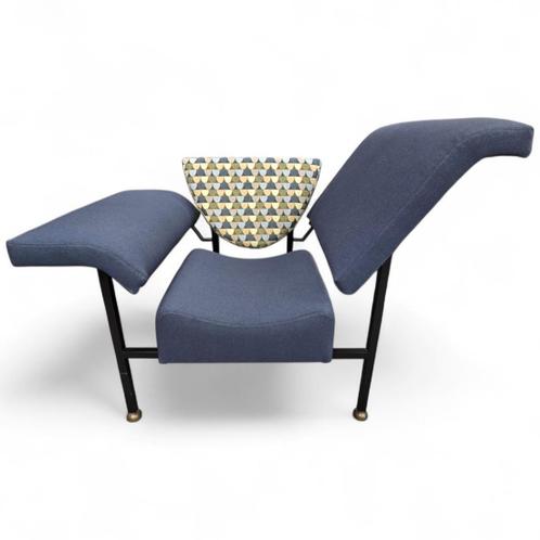 Pastoe Groeten uit Holland armstoel, Huis en Inrichting, Fauteuils, Zo goed als nieuw, Metaal, Stof, 100 tot 125 cm, Minder dan 75 cm