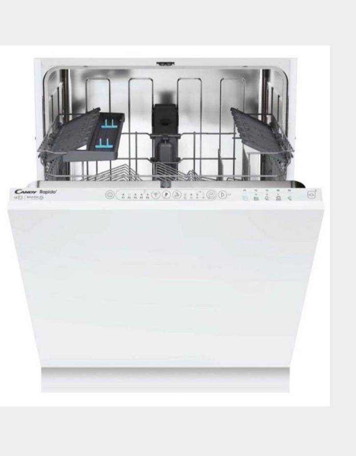 Candy inbouw vaatwasser volledig geïntrigeerd nieuw, Witgoed en Apparatuur, Vaatwasmachines, Nieuw, Inbouw, Minder dan 85 cm, 45 tot 60 cm