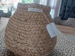 Mand jute, Ophalen of Verzenden, Nieuw, Rond, Riet