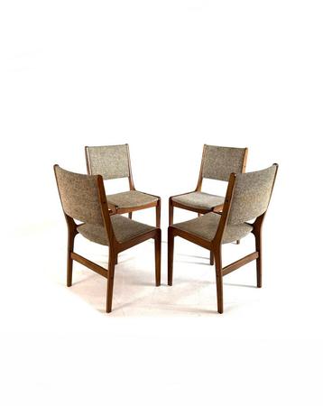 4x vintage eetkamerstoel, Farstrup ‘60 beschikbaar voor biedingen