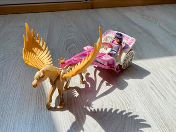 Playmobil 5143 Pegasuspaard met Koets beschikbaar voor biedingen