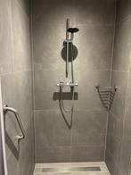 Douchekraan + glijstang, Doe-het-zelf en Verbouw, Sanitair, Ophalen, Zo goed als nieuw, Rvs, Douche