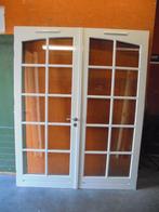 Openslaande tuindeuren dubbelglas, 178 x 226 (nr. HG1125A), Doe-het-zelf en Verbouw, Deuren en Horren, Ophalen, Glas, 120 cm of meer