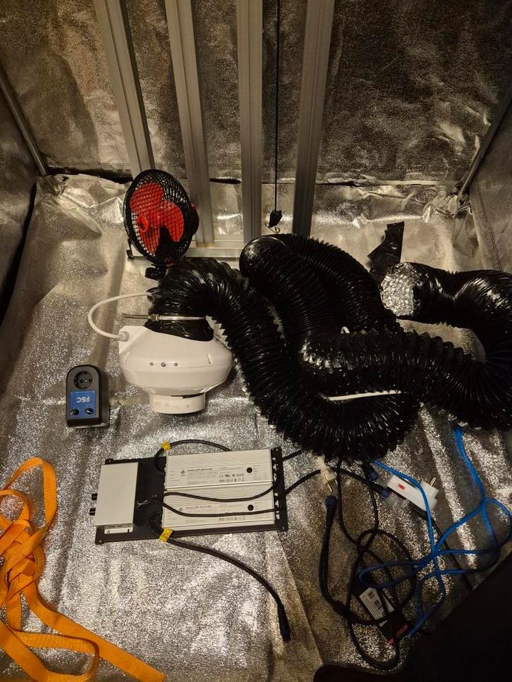 KWEEKSET WIETTEELT NIEUW!!, Tuin en Terras, Kweekspullen, Nieuw, Kweeklamp, Ophalen of Verzenden