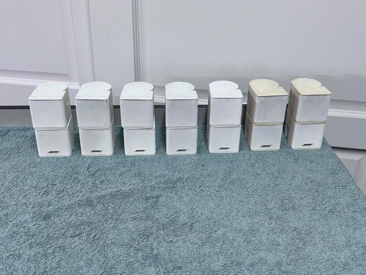 Bose Jewel Cube Speakers - Compact en Krachtig!, Audio, Tv en Foto, Luidsprekers, Gebruikt, Front, Rear of Stereo speakers, Minder dan 60 watt