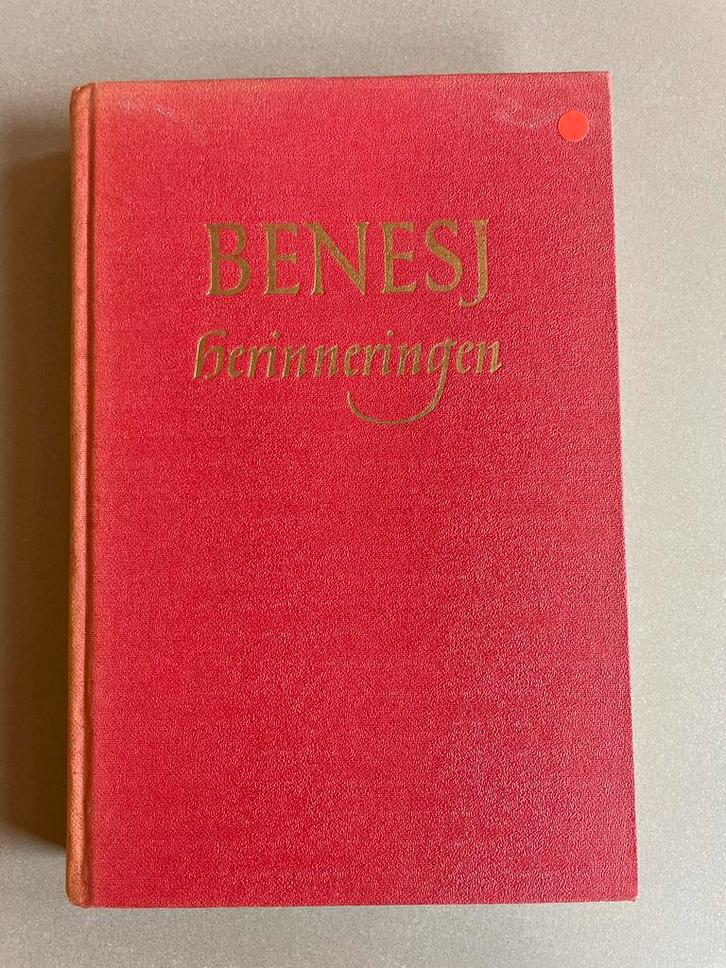 BENESJ / herinneringen - Tweemaal, Boeken, Biografieën, Gelezen, Politiek, Ophalen of Verzenden