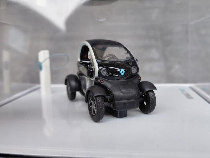 Renault Twizy Z.E. 2011-2023 zwart 1/43 KengFai, Hobby en Vrije tijd, Modelauto's | 1:43, Nieuw, Auto, Overige merken, Ophalen of Verzenden