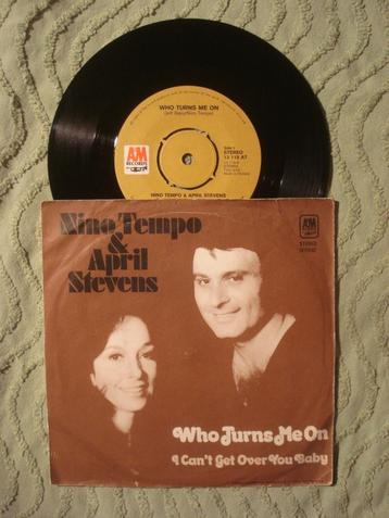 Nino Tempo April Stevens 7" Single: Who will turn me on (NL) beschikbaar voor biedingen