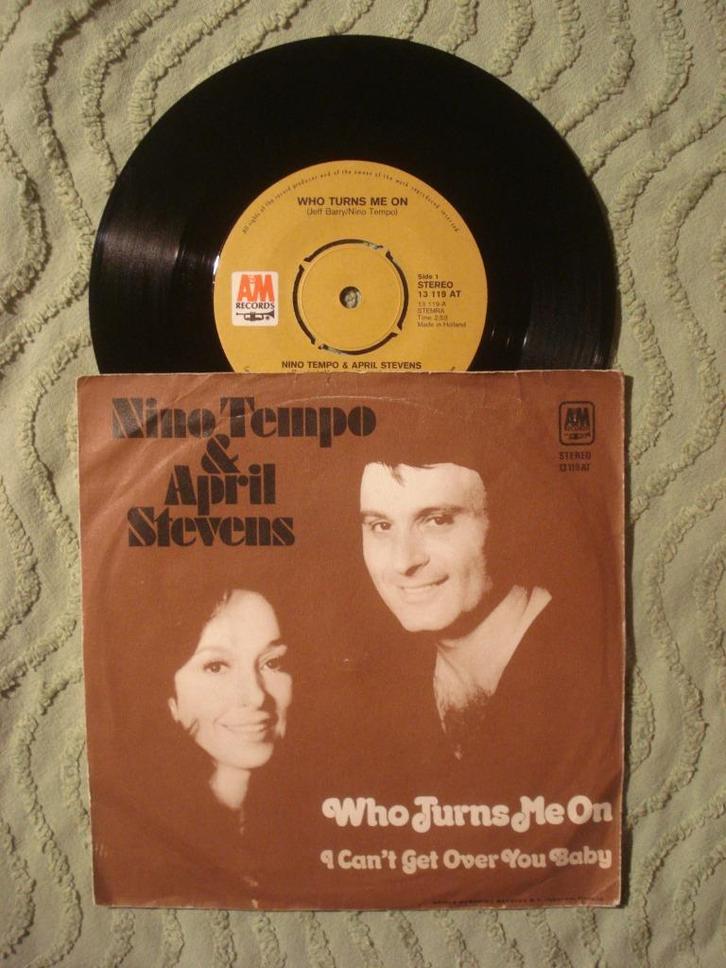 Nino Tempo April Stevens 7" Single: Who will turn me on (NL), Cd's en Dvd's, Vinyl Singles, Zo goed als nieuw, Single, Pop, 7 inch