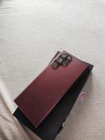 s22 ultra Burgundy red met verschillende hoesjes, Telecommunicatie, Mobiele telefoons | Samsung, Gebruikt, Ophalen of Verzenden