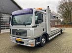 M.A.N. TGL 12.240 4x2 3-lader Autotransporter, Te koop, Zilver of Grijs, Blauw, Stof