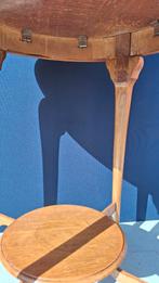 Antieke eikenhouten wijntafel, bijzettafeltje, sidetable, Antiek en Kunst, Antiek | Meubels | Tafels, Ophalen