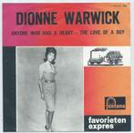 Fav. Expres- Dionne Warwick- Anyone who had a Heart (Kleur!), Verzenden, Zo goed als nieuw, Pop