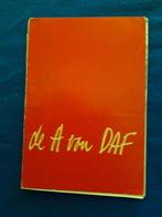 boekje de A van DAF ( rood) 1957, Ophalen of Verzenden, Gelezen, Overige merken