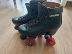 Otrs leren rolschaatsen maat 37, Sport en Fitness, Skeelers, Ophalen, Zo goed als nieuw, Inline skates 4 wielen, Overige merken