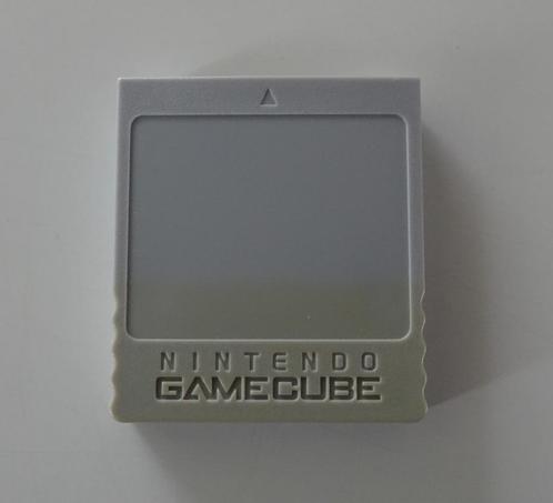 Nintendo GameCube Memorycard DOL-008, Spelcomputers en Games, Games | Nintendo GameCube, Zo goed als nieuw, Ophalen