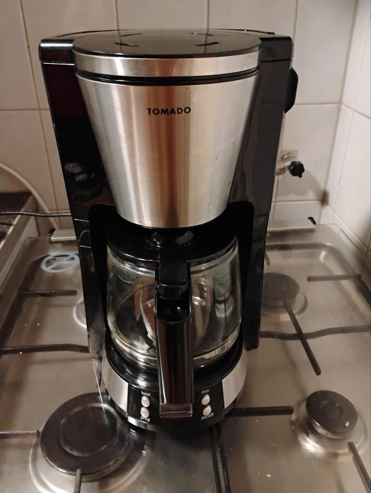 Tomado Koffiezetapparaat - Programmeerbaar, Witgoed en Apparatuur, Koffiezetapparaten, Gebruikt, Gemalen koffie, Koffiemachine