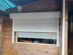 Een gebruikte rolluik, Doe-het-zelf en Verbouw, Rolluiken, Ophalen, Gebruikt, 100 tot 150 cm, Wit