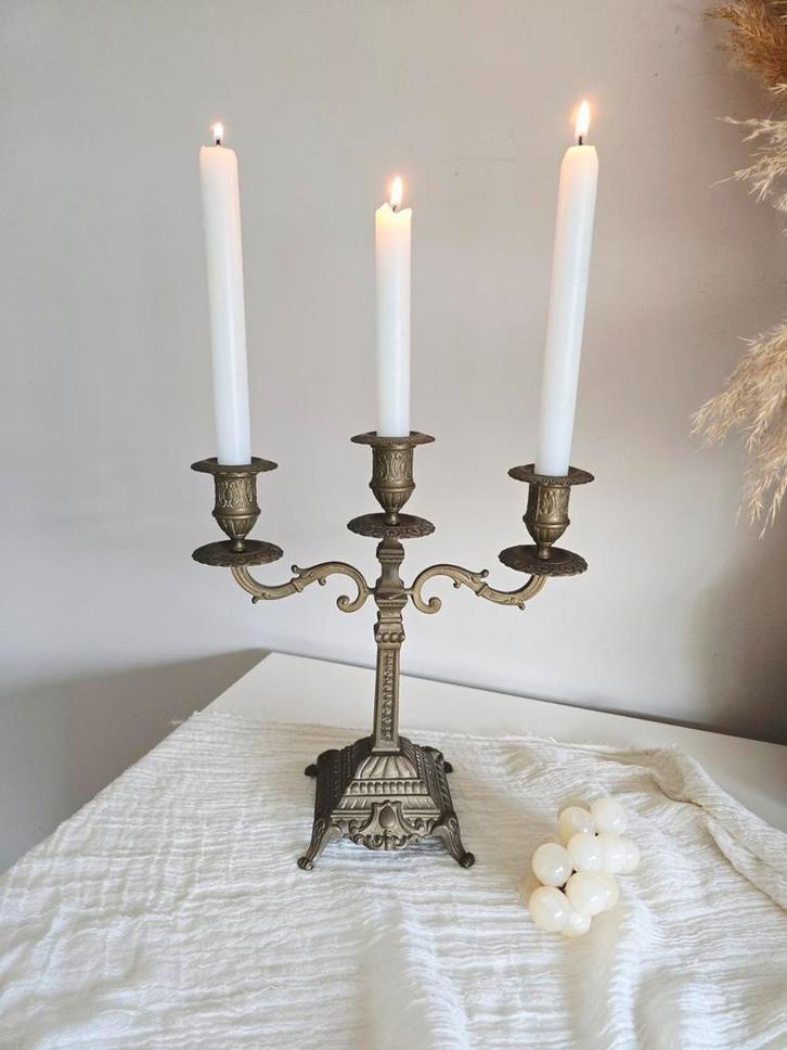 Italiaanse kandelaar SALE, Antiek en Kunst, Antiek | Kandelaars, Koper of Brons, Ophalen of Verzenden