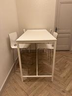 Hoge sta tafel met stoelen – complete set – goedkoop, Huis en Inrichting, Bureaus, Ophalen, Gebruikt, Stabureau