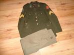 DT Limburgse jagers uniform jas broek blouse emblemen, Verzamelen, Nederland, Landmacht, Kleding of Schoenen, Verzenden