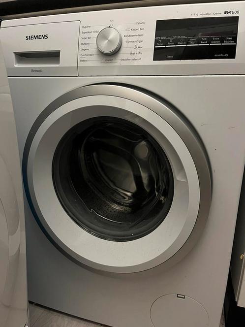 SIEMENS wasmachine, Witgoed en Apparatuur, Wasmachines, Gebruikt, Voorlader, 8 tot 10 kg, 85 tot 90 cm, 1200 tot 1600 toeren, Energieklasse A of zuiniger