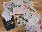 Scrapbooking bullet journal stickers papier dagboek creatief, Ophalen of Verzenden, Zo goed als nieuw, Album of Boek, Overige merken