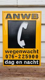ANWB Bord, Verzamelen, Merken en Reclamevoorwerpen, Ophalen of Verzenden, Gebruikt, Reclamebord