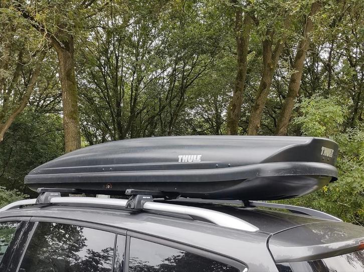 Grote dakkoffer Thule en Hapro te Huur €4,50 per dag, Auto diversen, Dakkoffers, Ophalen of Verzenden