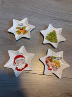 4 Blond Amsterdam Kerst ster schaaltjes, Ophalen, Blond Amsterdam, Aardewerk, Schaal of Schalen