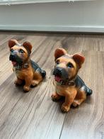 Honden beeldjes 2x, Verzamelen, Beelden en Beeldjes, Ophalen of Verzenden, Nieuw, Dier
