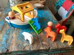 Vintage Tupperware Tuppertoys Noahs Ark met boot en dieren, Ophalen of Verzenden, Gebruikt, Jongen of Meisje