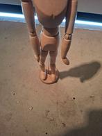 Houten Pop / Mannequin - Beweegbaar, Ophalen of Verzenden
