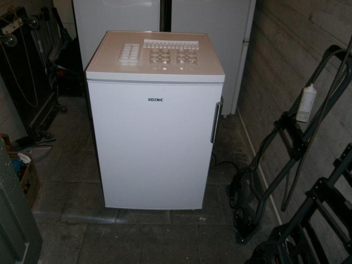 Koenic Tafelmodel Koelkast Zeer nette staat, Witgoed en Apparatuur, Koelkasten en IJskasten, Zo goed als nieuw, Met vriesvak, 100 tot 150 liter