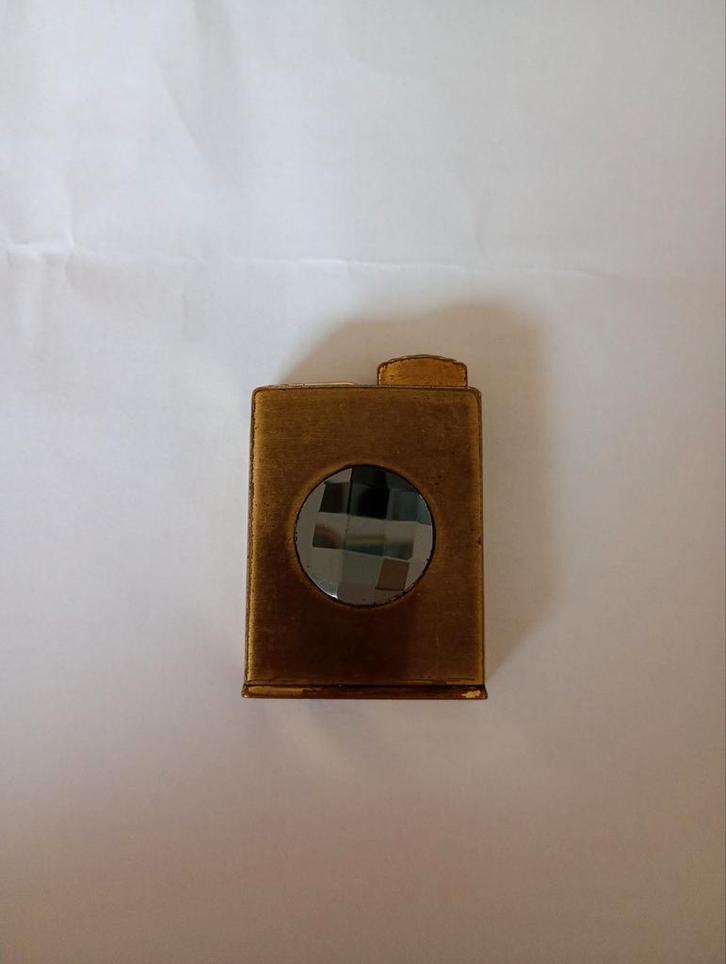 Antieke Corona aansteker, koper met facet versiering, Antiek en Kunst, Antiek | Overige Antiek, Ophalen of Verzenden