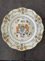 Herinneringsbord Koningshuis 1813-1913, Bord of Schaal, Zo goed als nieuw, Ophalen, Porselein