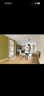 Complete Keukenset met Tafel, Stoelen en een bankje, Huis en Inrichting, Tafels | Eettafels, Ophalen, 100 tot 150 cm, Zo goed als nieuw