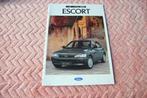 Ford escort folder, Ophalen of Verzenden, Gelezen, Ford