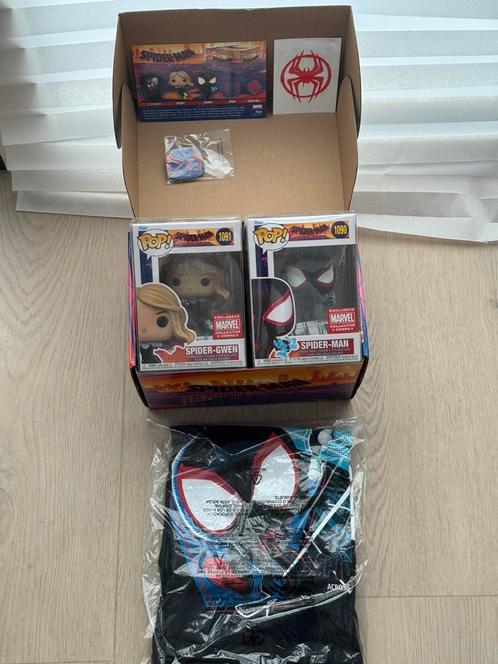 Funko pop! Across the spiderverse collector corps box, Verzamelen, Poppetjes en Figuurtjes, Zo goed als nieuw, Ophalen of Verzenden