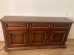 Notenhouten dressoir met deuren en lades, Huis en Inrichting, Kasten | Buffetkasten, Gebruikt, 150 tot 200 cm, Ophalen of Verzenden